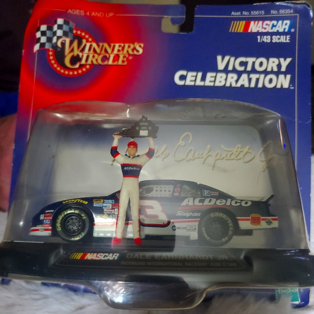 Dale Earnhardt Jr., NASCAR Diecast Car with driver figure